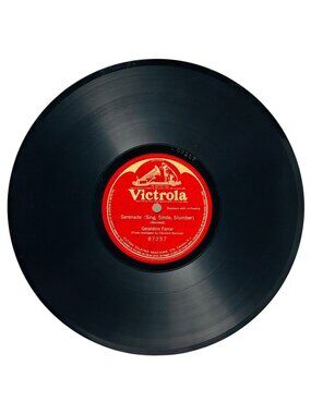 Geraldine Farrar Serenade Sing Smile Slumber 10in Shellac 78 Victrola 87257
